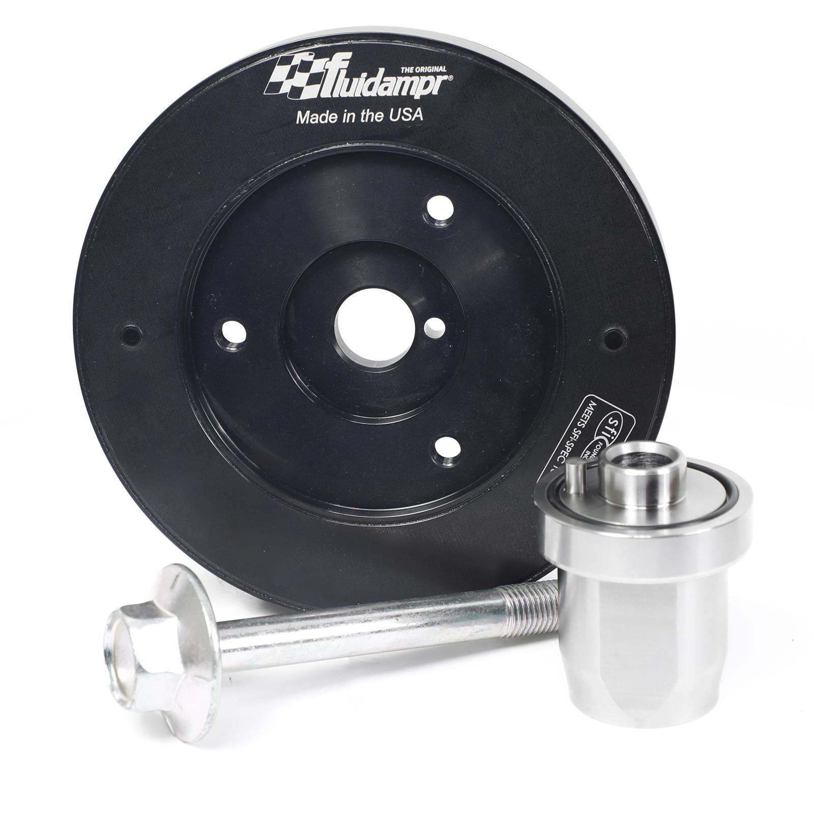 Fluidampr 2022+ Toyota GR86/Subaru BRZ (FA24F/FA24D) Steel Internally Balanced Damper w/Adapter Kit