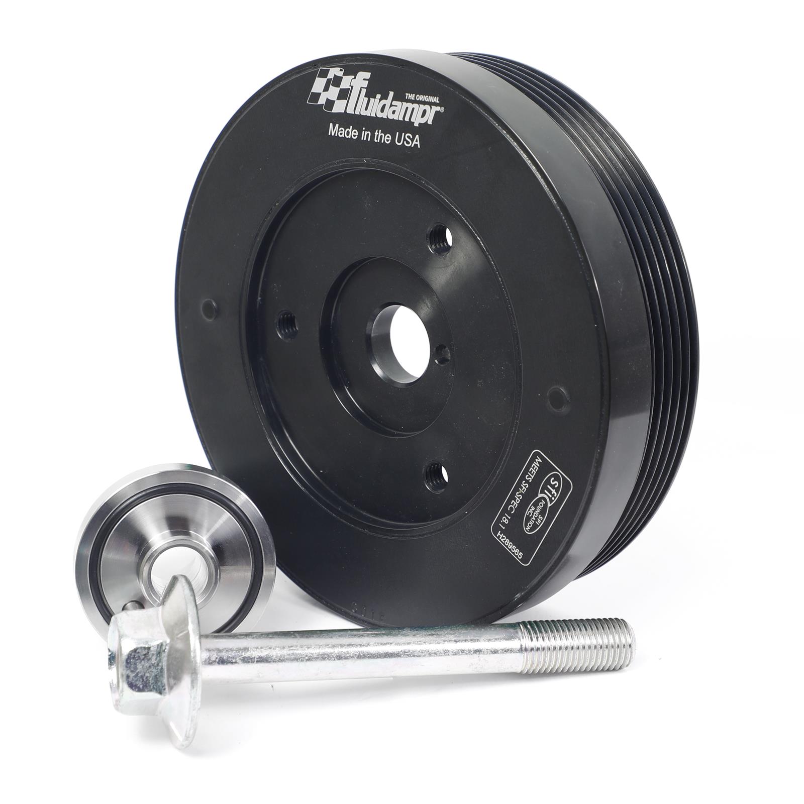 Fluidampr 2022+ Toyota GR86/Subaru BRZ (FA24F/FA24D) Steel Internally Balanced Damper w/Adapter Kit thumbnail 2