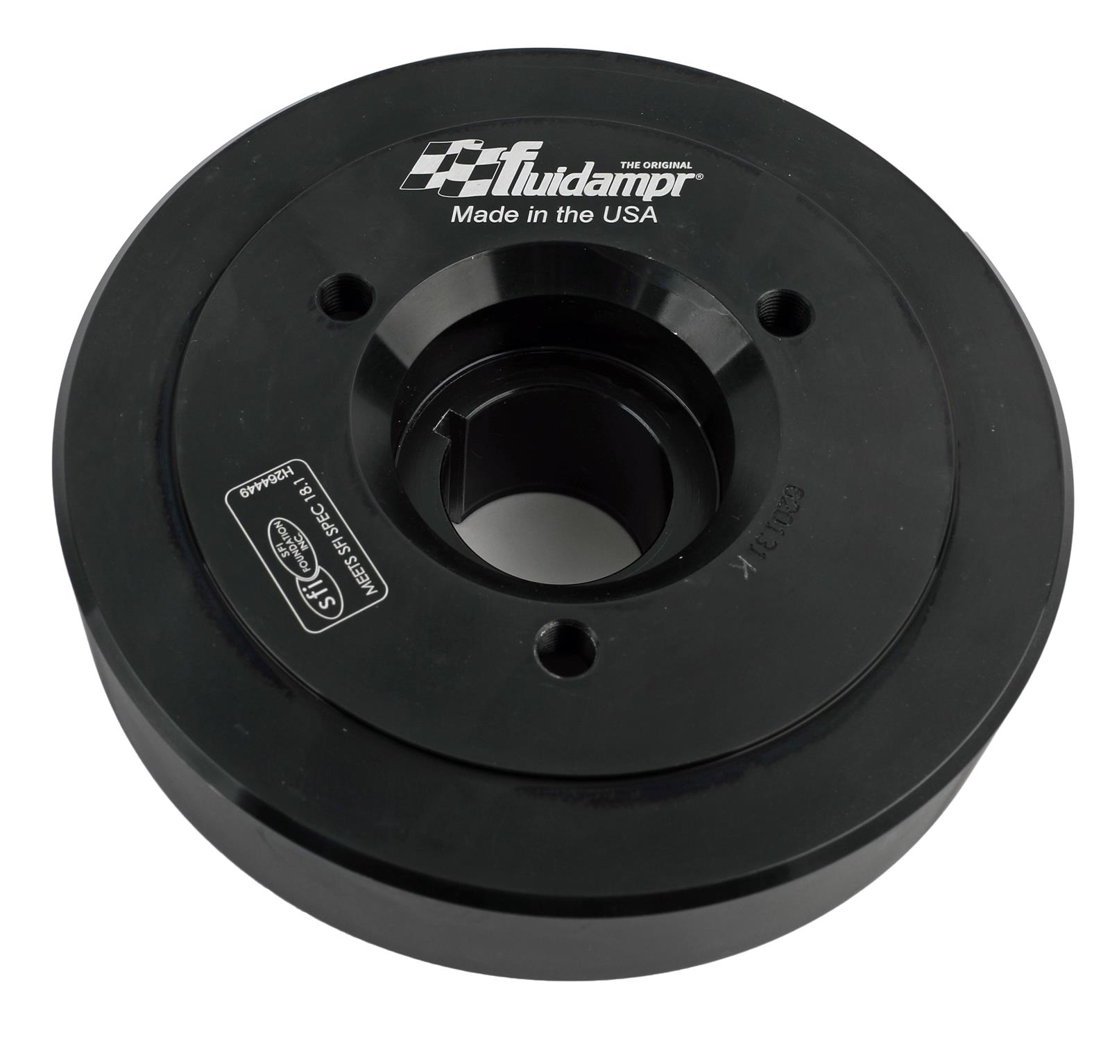 Fluidampr 97-04 Chevrolet Corvette/04-07 Cadillac CTSV Steel Internally Balanced Damper w/Keyway