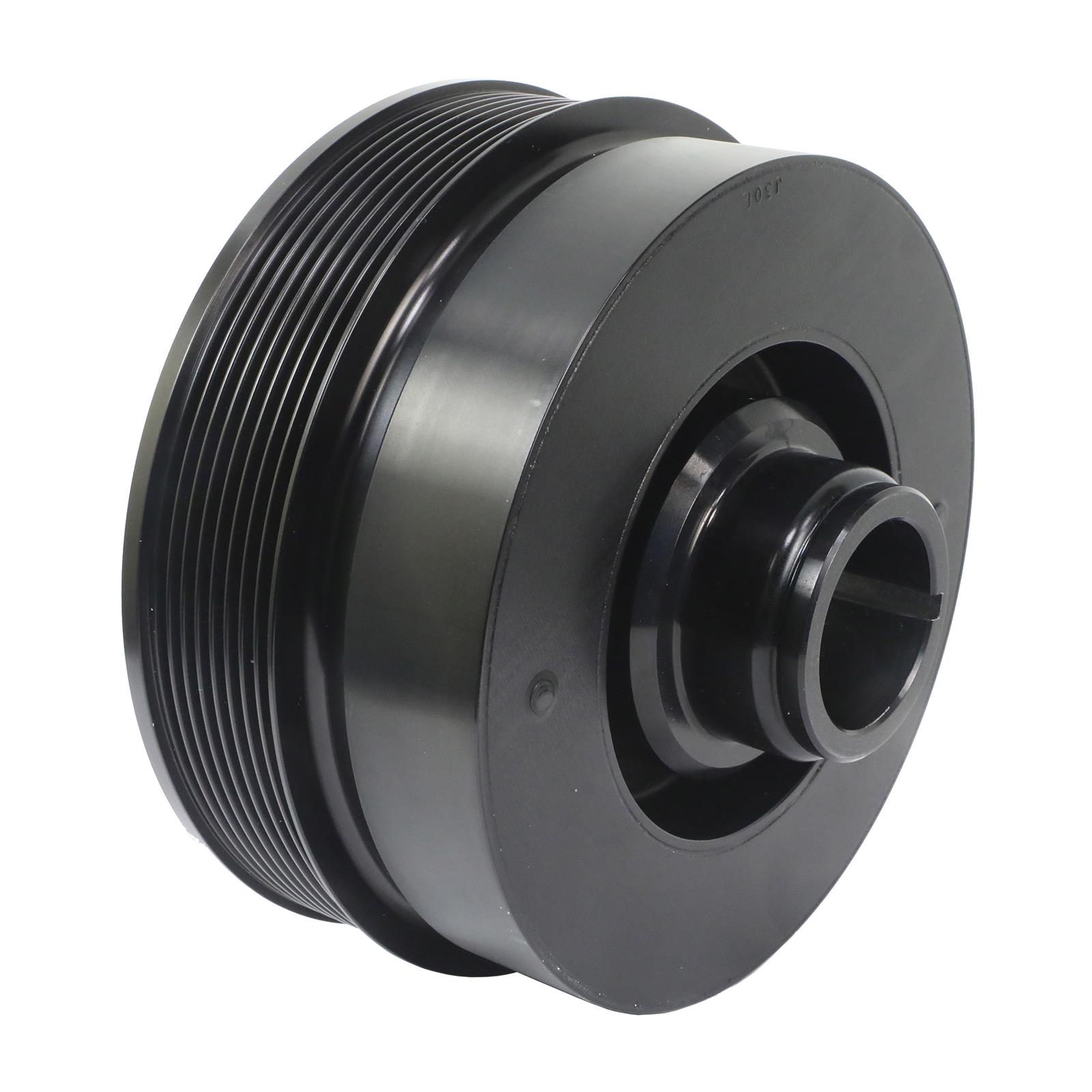 Fluidampr Chevy LSX 6-1/4in Damper w/Single 8 Rib 6.57in Dia Pulley Steel Internally Balanced Damper