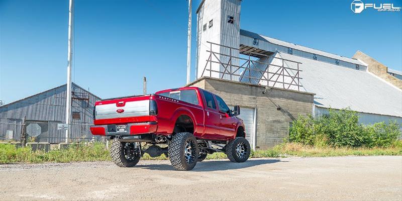 Fuel Off-Road Assault D246 Series Chrome Wheels with Gloss Black Lip 20x10 Wheels, Assault, 8x170 P 4.75 -18 125.1, P -Chrome thumbnail 8