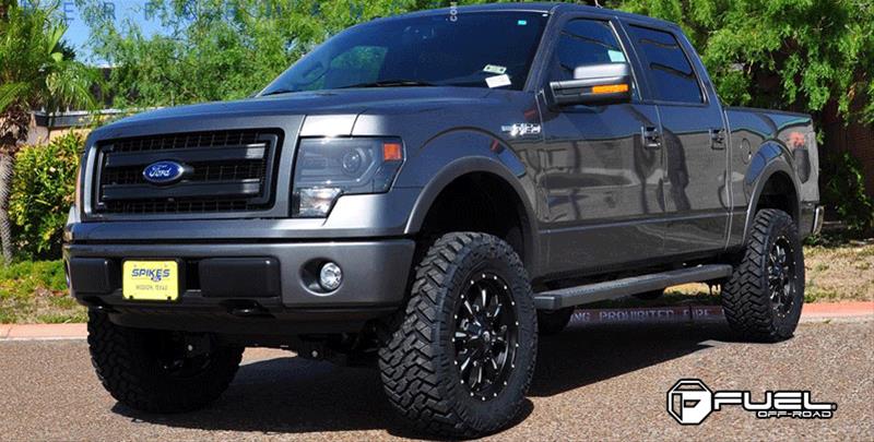 Fuel Off-Road Krank D517 Series Matte Black with Milled Accents Wheels 17x9 Wheels, Krank, 5x5.0 5x5.5 NB 5.75/20 87.1, NB -BLK MIL thumbnail 6