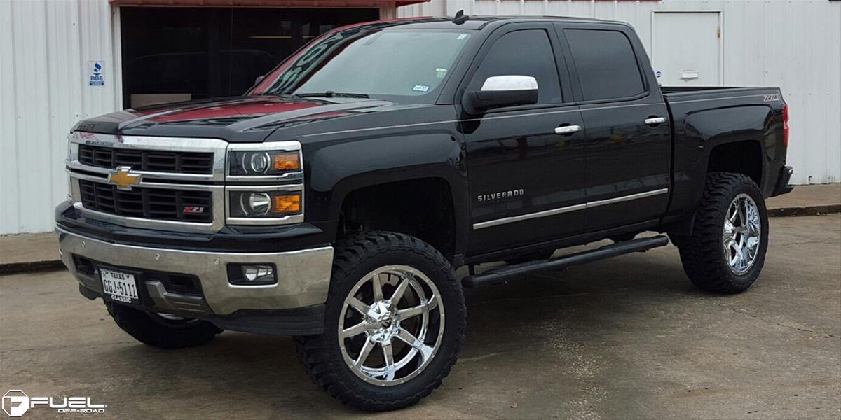 Fuel Off-Road Maverick D536 Series Chrome Wheels 20x8.25 Wheels, Maverick, 8x6.5 P -5.67 -265 121.6, P -Chrome thumbnail 3