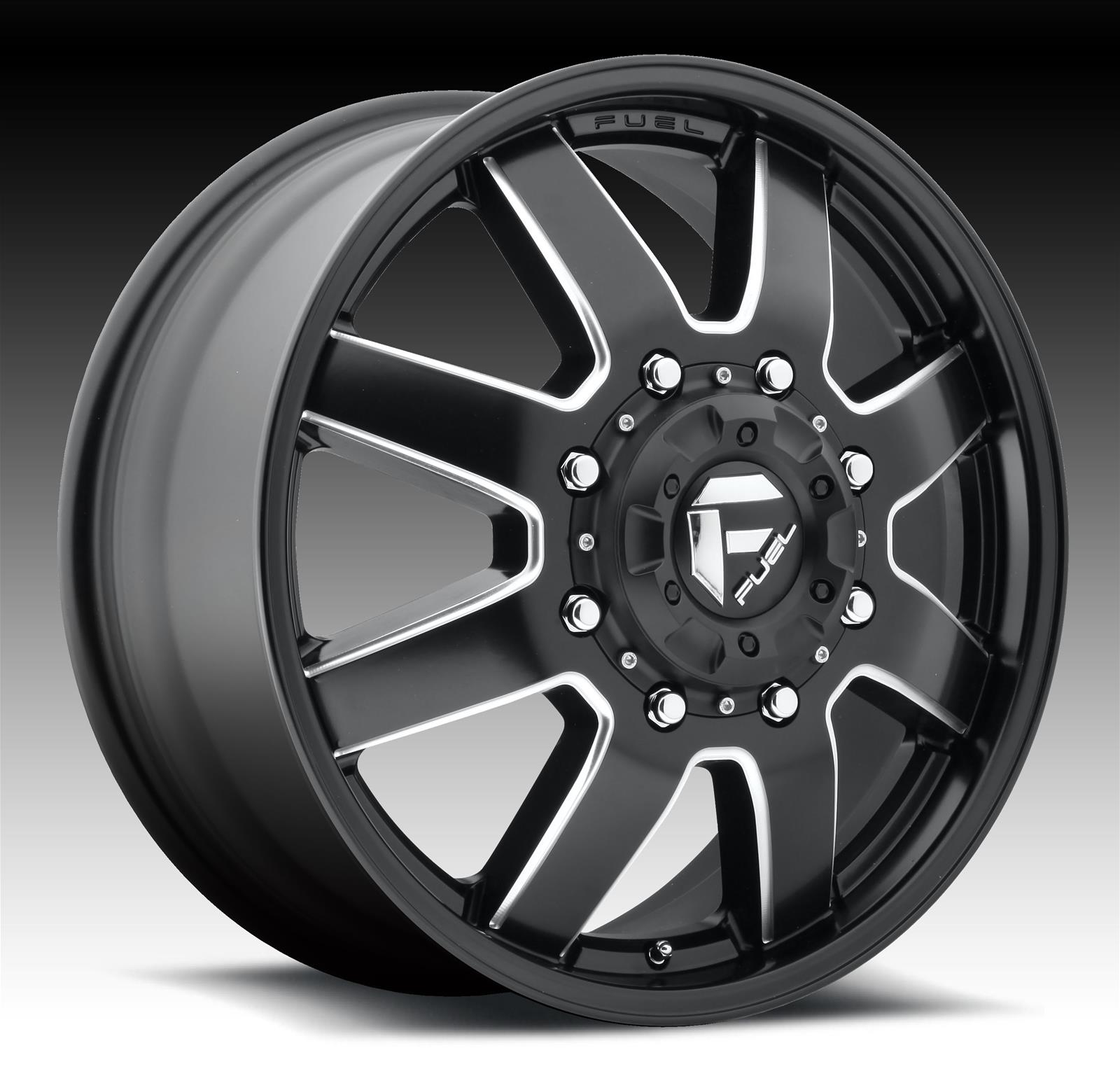 Fuel Off Road D F Fuel Off Road Maverick D Series Matte Black Dually Wheels With