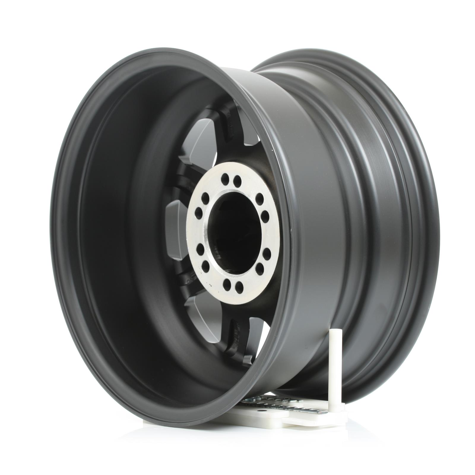 Fuel Off-Road Maverick D538 Series Matte Black with Milled Accents Wheels 17x9 Wheel, D538, 17 in. x 9 in., Aluminum, Black, 6 x 5.50 in./135mm Bolt Circle, 4.5 in. Backspace thumbnail 4