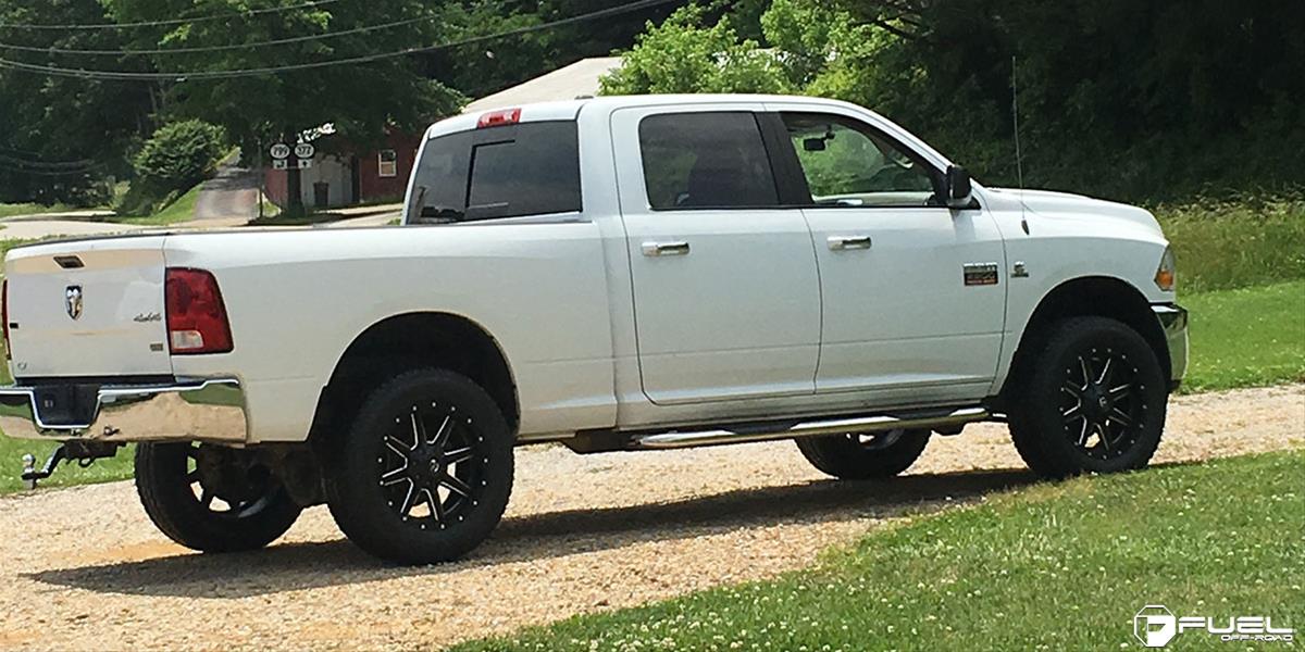 Fuel Off-Road Maverick D538 Series Matte Black with Milled Accents Wheels 17x8.5 Wheels, Maverick, 6x4.5 6x5.5 NBD5.5 20 78.1, NBD-Matte BLK MIL thumbnail 7