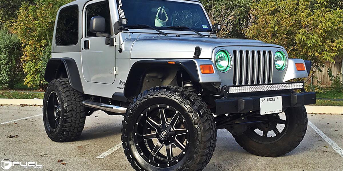 Fuel Off-Road Maverick D538 Series Matte Black with Milled Accents Wheels 17x8.5 Wheels, Maverick, 6x4.5 6x5.5 NBD5.5 20 78.1, NBD-Matte BLK MIL thumbnail 2