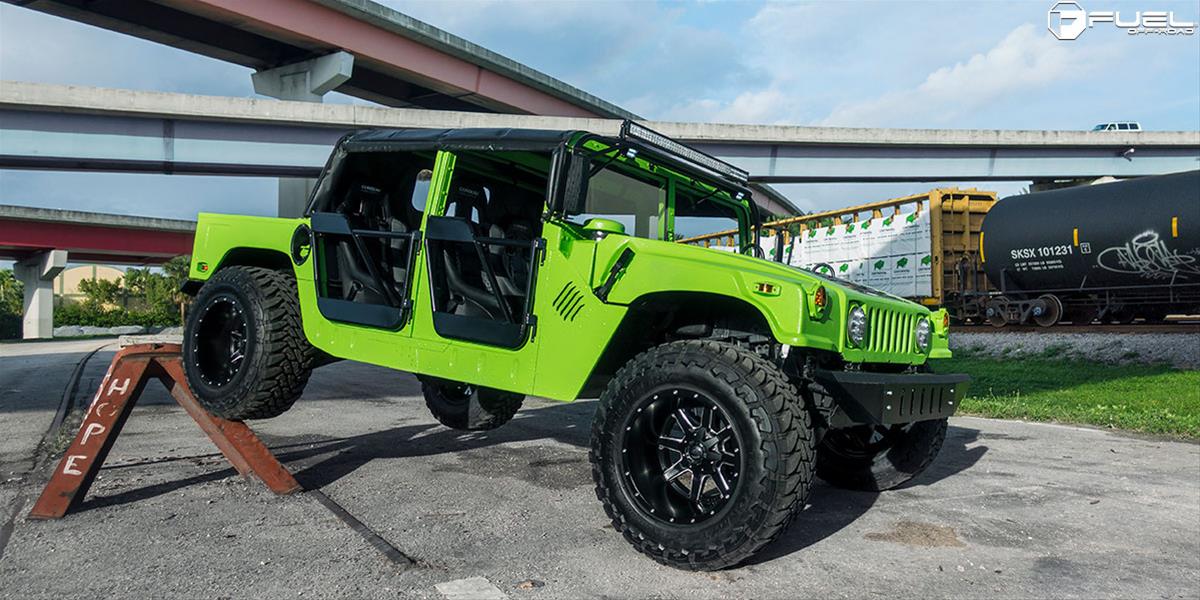 Fuel Off-Road Maverick D538 Series Matte Black with Milled Accents Wheels 17x8.5 Wheels, Maverick, 6x4.5 6x5.5 NBD5.5 20 78.1, NBD-Matte BLK MIL thumbnail 5