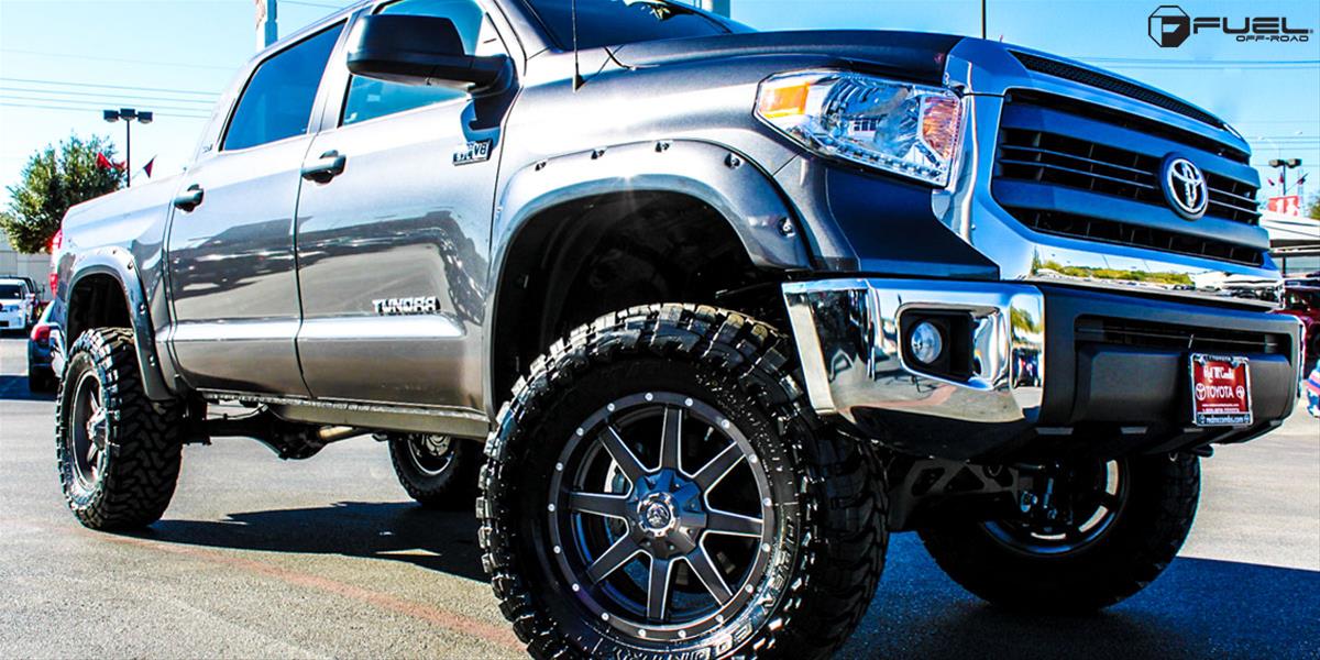Fuel Off-Road Maverick D542 Series Anthracite Gray Wheels with Milled Accents 20x9 Wheels, Maverick, 5x5.5 5x150 GD 5.00/01 110.3, GD -Matte GUN thumbnail 2