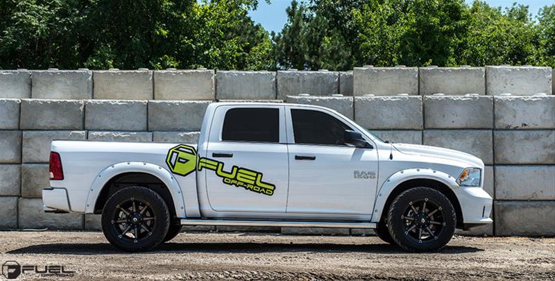 Fuel Off-Road Coupler D556 Matte Black Wheels with Machined DDT Face 18x9 Wheels, Coupler, 6x1356x5.5 MBT5.00 01 106.4, MBT-Matte BLK thumbnail 5