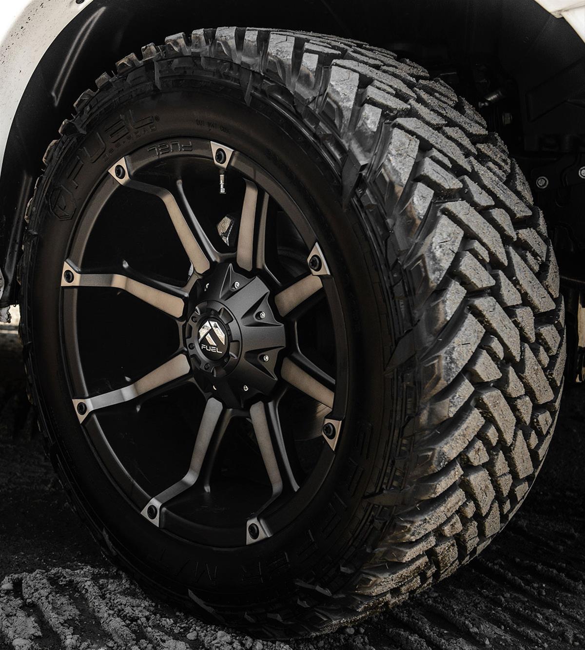 Fuel Off-Road Coupler D556 Matte Black Wheels with Machined DDT Face 18x9 Wheels, Coupler, 6x1356x5.5 MBT5.00 01 106.4, MBT-Matte BLK