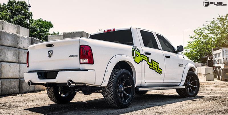 Fuel Off-Road Coupler D556 Matte Black Wheels with Machined DDT Face 18x9 Wheels, Coupler, 6x1356x5.5 MBT5.00 01 106.4, MBT-Matte BLK thumbnail 6