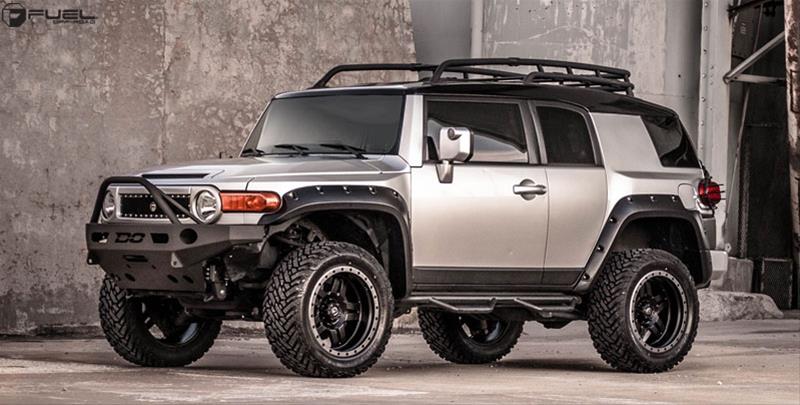 Fuel Off-Road Anza D557 Series Matte Black with Anthracite Ring Wheels 18x8 Wheels, ANZA, ANZA 5x110 BD 5.50/27 65.1, BD -Matte BLK thumbnail 5