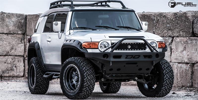 Fuel Off-Road Anza D557 Series Matte Black with Anthracite Ring Wheels 18x8 Wheels, ANZA, ANZA 5x110 BD 5.50/27 65.1, BD -Matte BLK thumbnail 2