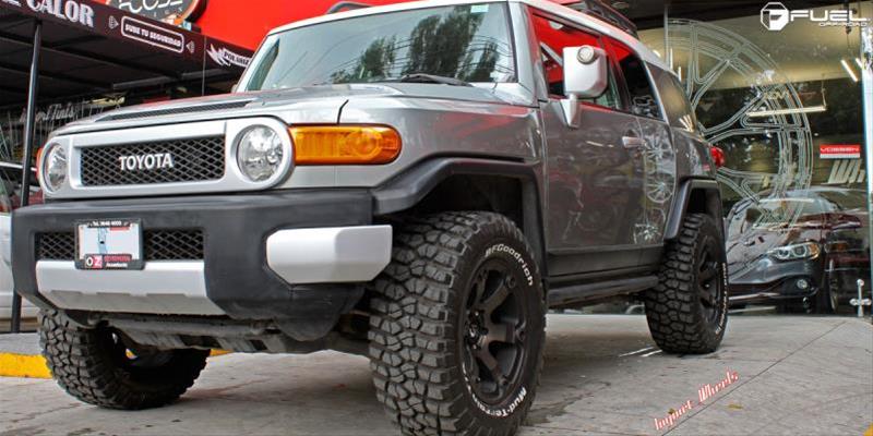 Fuel Off-Road Beast D564 Series Matte Black with Machined DDT Face Wheels 16x8 Wheels, Beast, 6x5.5 MBD4.50 01 108, MBD-Matte BLK MACH thumbnail 5