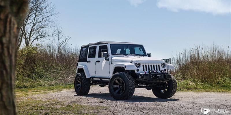 Fuel Off-Road Beast D564 Series Matte Black with Machined DDT Face Wheels 16x8 Wheels, Beast, 6x5.5 MBD4.50 01 108, MBD-Matte BLK MACH thumbnail 4