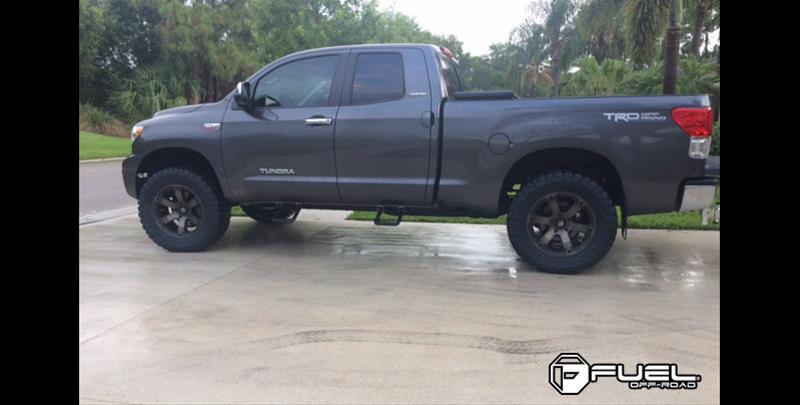 Fuel Off-Road Beast D564 Series Matte Black with Machined DDT Face Wheels 16x8 Wheels, Beast, 6x5.5 MBD4.50 01 108, MBD-Matte BLK MACH thumbnail 2