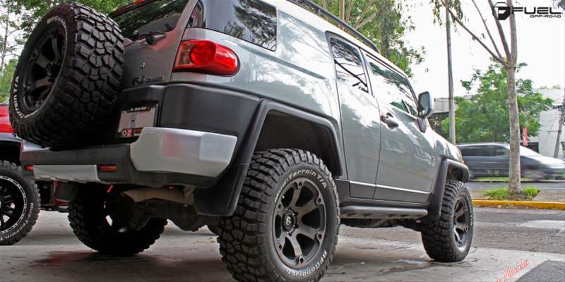 Fuel Off-Road Beast D564 Series Matte Black with Machined DDT Face Wheels 16x8 Wheels, Beast, 6x5.5 MBD4.50 01 108, MBD-Matte BLK MACH thumbnail 6