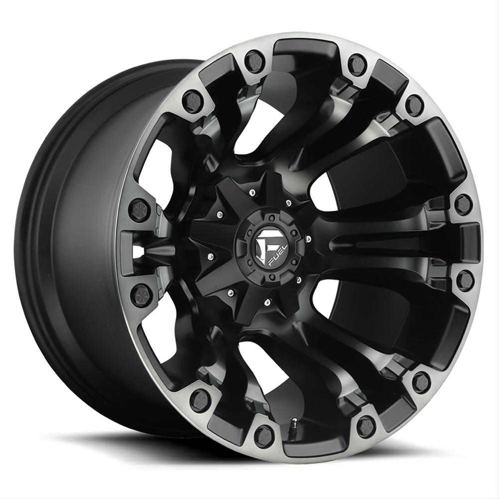 Fuel OffRoad D56918907057 Fuel OffRoad Vapor D569 Matte Black Wheels