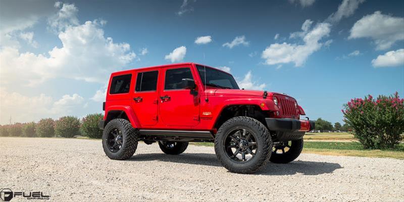 Fuel Off-Road Coupler D575 Series Gloss Black Wheels 20x9 Wheels, Coupler, 8x6.5 BL 5.00/01 125.2, BL -Gloss BLK thumbnail 7