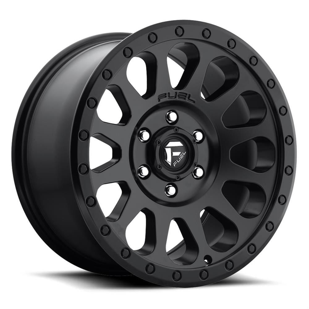 Fuel Off-Road Vector D579 Series Matte Black Wheels 20x9 Wheel, Vector, 20 x 9, Aluminum, 6 x 139.7mm Bolt Pattern, +19mm Offset, 5.750 in. Backspace, Each