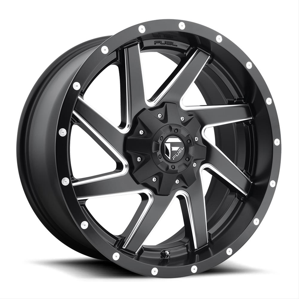Fuel Off-Road Renegade D594 Series Matte Black Wheels with Milled Accents 20x10 Wheels, Renegade, 6x1356x5.5 NBD4.75 -18 106.4, NBD-Matte BLK MIL