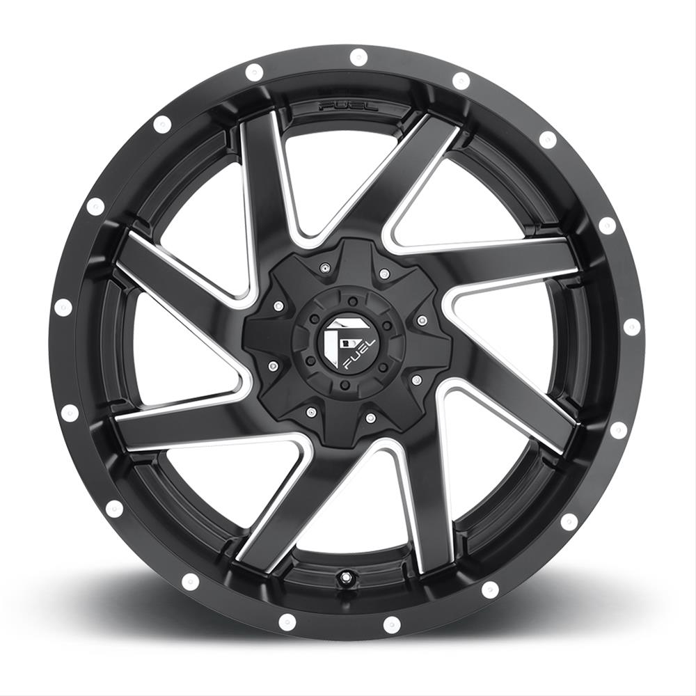 Fuel Off-Road Renegade D594 Series Matte Black Wheels with Milled Accents 20x10 Wheels, Renegade, 6x1356x5.5 NBD4.75 -18 106.4, NBD-Matte BLK MIL thumbnail 2