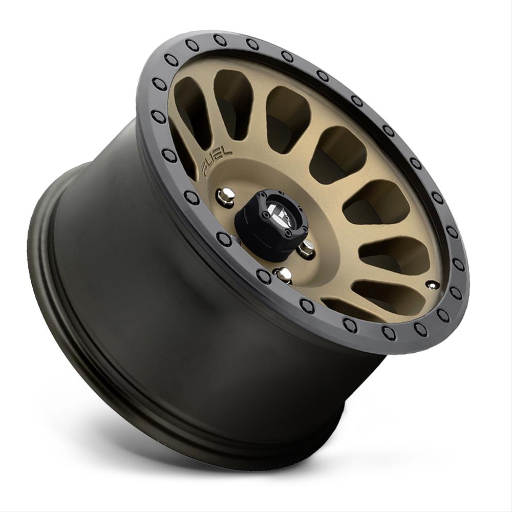 Fuel Off-Road Vector D600 Series Matte Bronze Wheels 17x8.5 Wheels, Vector, 6x5.5 BR 5.00 07 108, BR -BRZ thumbnail 3