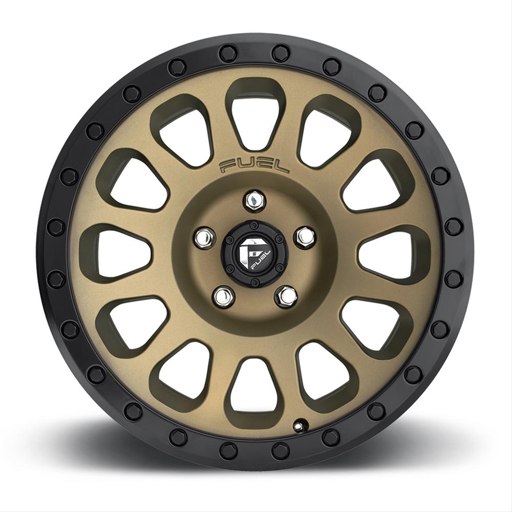 Fuel Off-Road Vector D600 Series Matte Bronze Wheels 17x8.5 Wheels, Vector, 6x5.5 BR 5.00 07 108, BR -BRZ