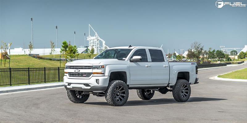Fuel Off-Road Contra D615 Series Gloss Black Wheels with Milled Accents 20x9 Wheels, Contra, 6x1356x5.5 NBL5.75 20 106.3, NBL-Gloss BLK MIL thumbnail 9