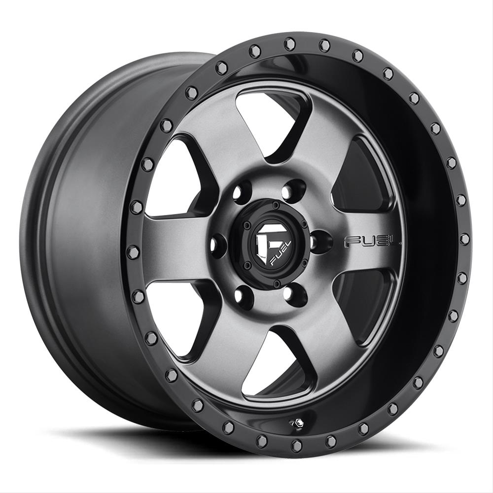 Fuel Off-Road Podium D619 Series Anthracite Gray Wheels with Black Lip 18x9 Wheels, Podium, 5x150 GD 5.75 20 110.3, GD -Matte GUN thumbnail 2
