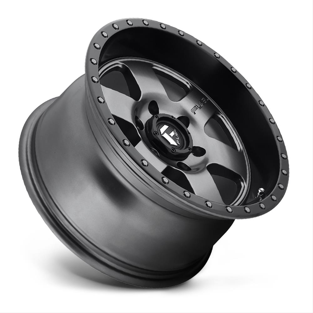 Fuel Off-Road Podium D619 Series Anthracite Gray Wheels with Black Lip 18x9 Wheels, Podium, 5x150 GD 5.75 20 110.3, GD -Matte GUN thumbnail 3
