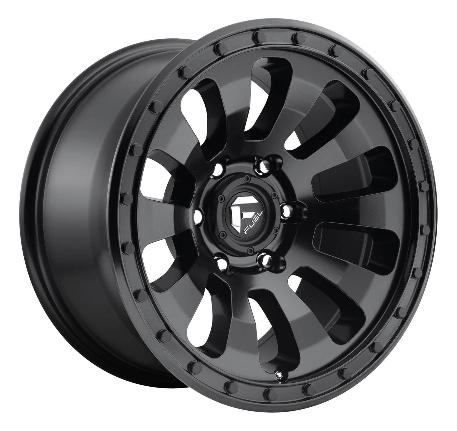Fuel Off-Road Tactic D630 Matte Black Wheels 18x9 Wheels, Tactic, 5x5.0 BD 5.00 01 78.1, BD -Matte BLK