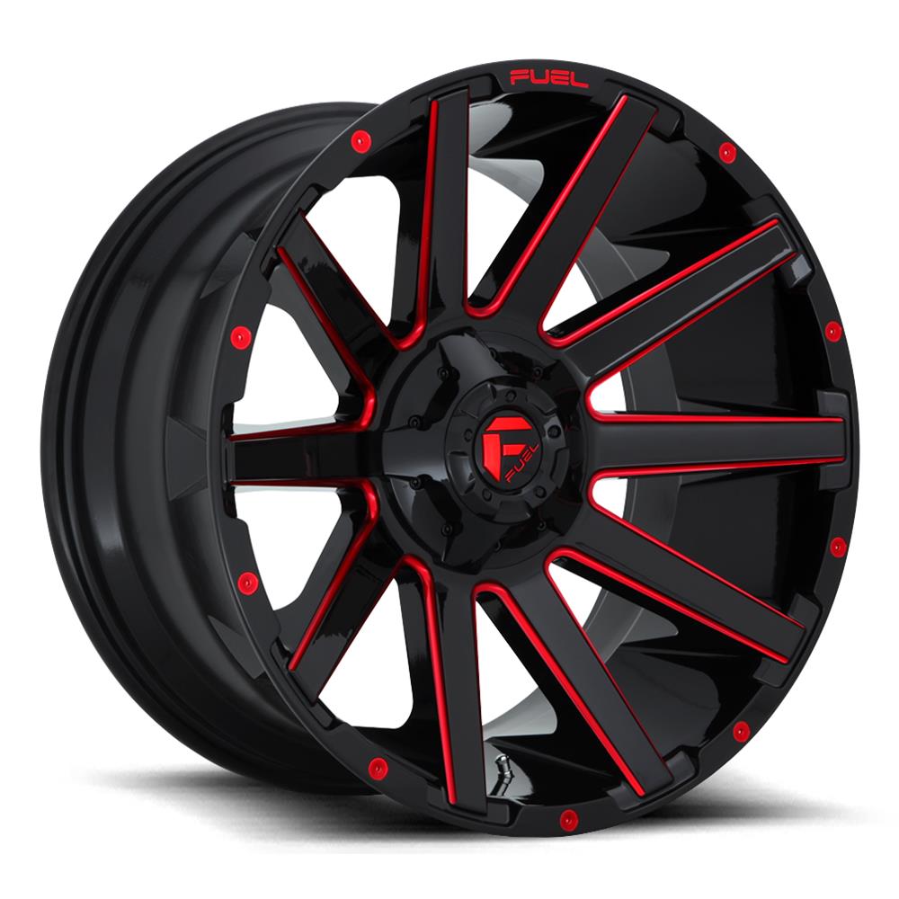 Fuel OffRoad D64320909849 Fuel OffRoad Contra D643 Gloss Black Wheels