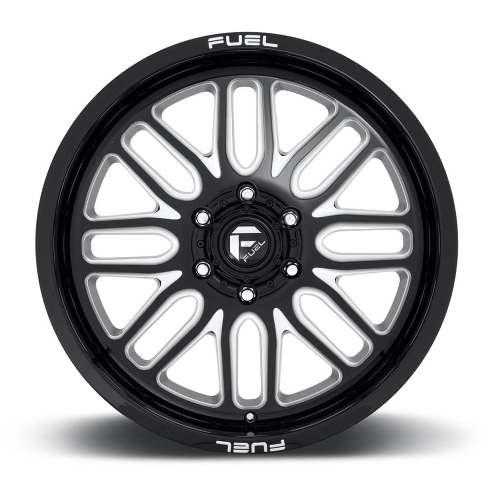 Fuel Off-Road Ignite D662 Gloss Black Wheels with Milled Accents 20x9 Wheel, D662, 20 x 9, Aluminum, Black, Accent, 6 x 139.7mm Bolt Pattern, +1mm Offset, 5.040 in. Backspace, Each thumbnail 2