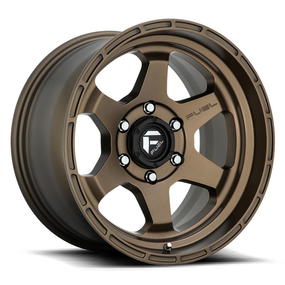 Fuel OffRoad D66617908450 Fuel OffRoad Shok D666 Matte Bronze Wheels