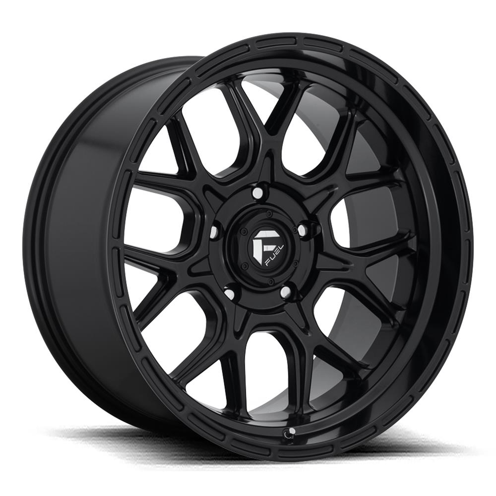 Fuel Off-Road Tech D670 Matte Black Wheels 17x9 Wheels, D670, 17 x 9, Aluminum, Black, 6 x 139.7mm Bolt Pattern, +20mm Offset, 5.790 in. Backspace, Each