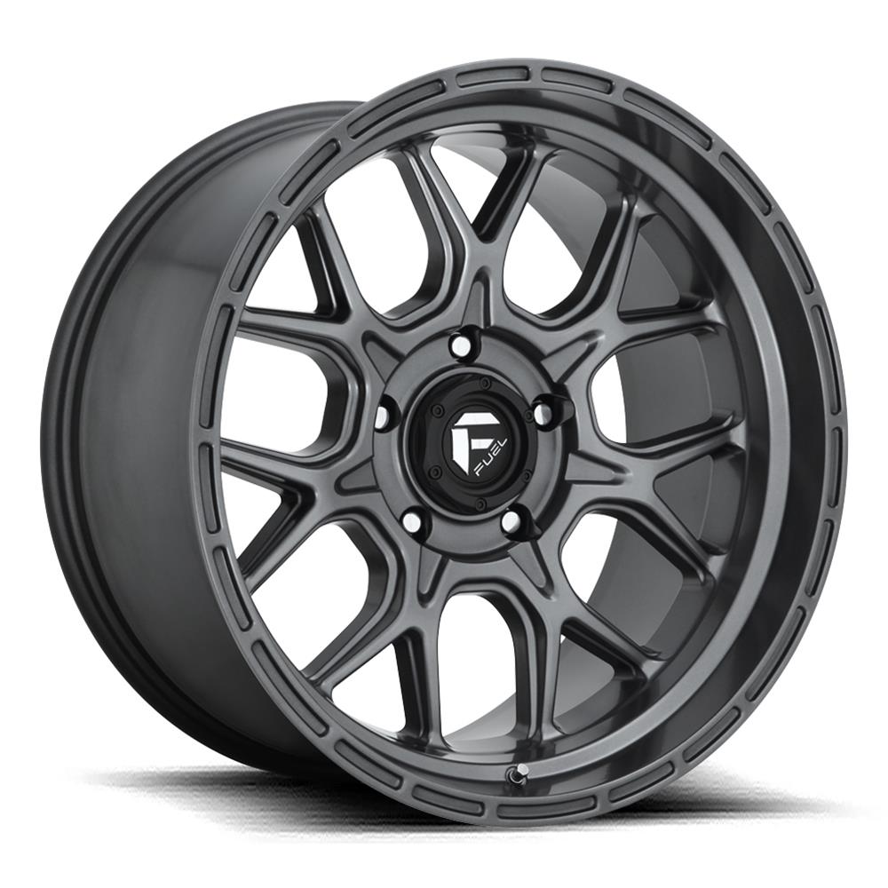 Fuel Off-Road Tech D672 Matte Anthracite Wheels 17x9 Wheel, D672, 17 x 9, Aluminum, Anthracite, 6 x 139.7mm Bolt Pattern, +20mm Offset, 5.790 in. Backspace, Each