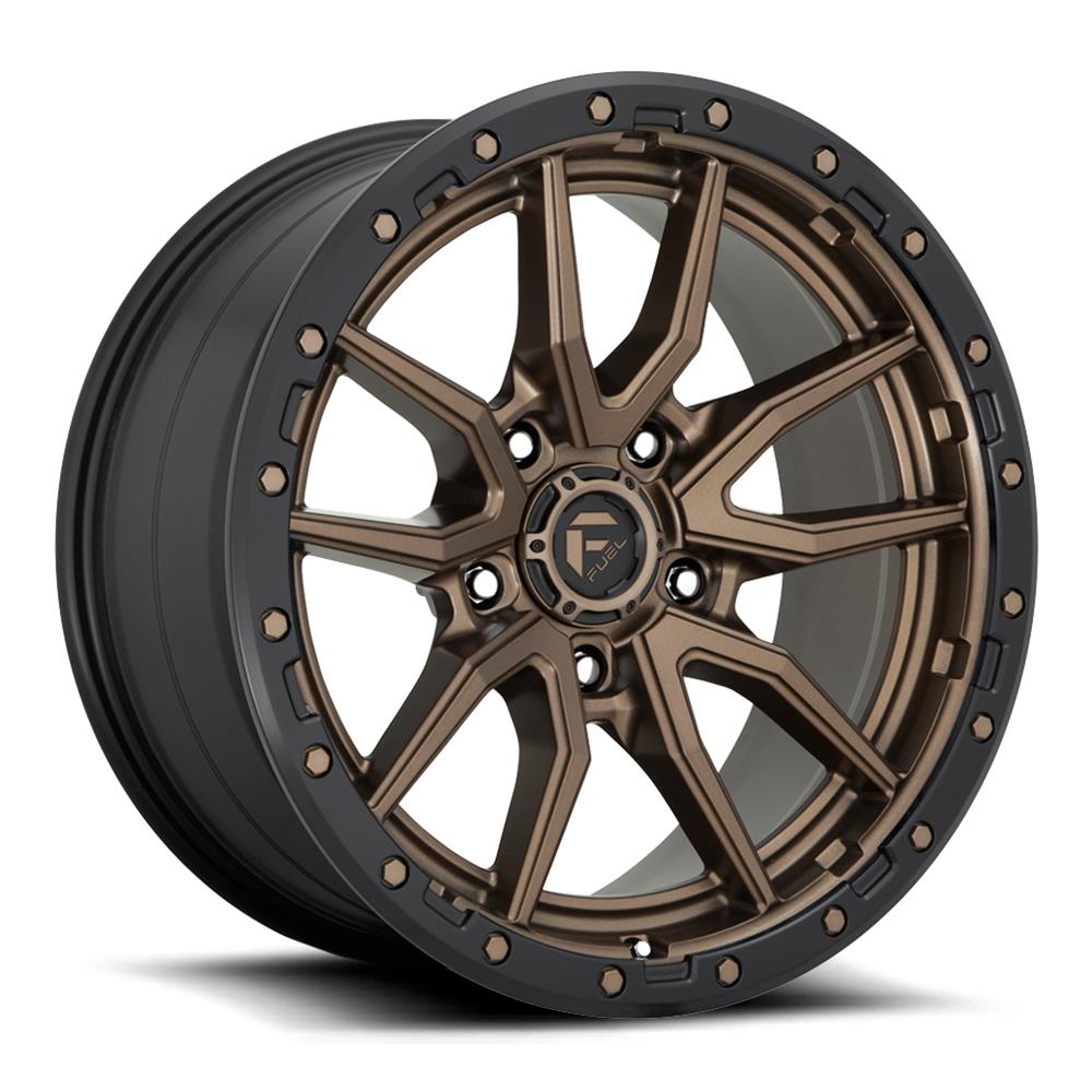Fuel OffRoad D68117907545 Fuel OffRoad Rebel D681 Matte Bronze Wheels