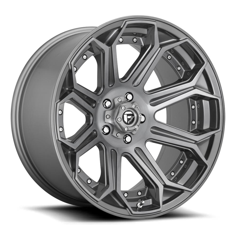 Fuel Off-Road D70520908450 Fuel Off-Road Siege D705 Platinum Wheels ...