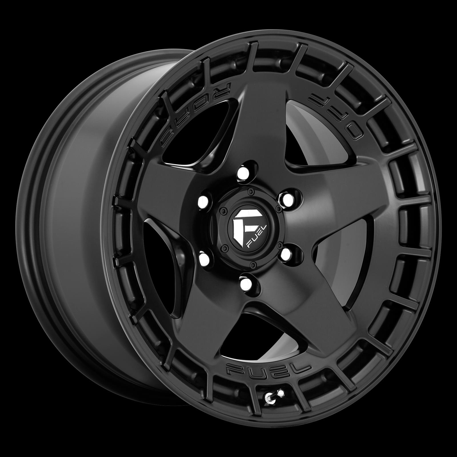 Fuel Off-Road Warp D733 Series Satin Black Wheels | Summit Racing