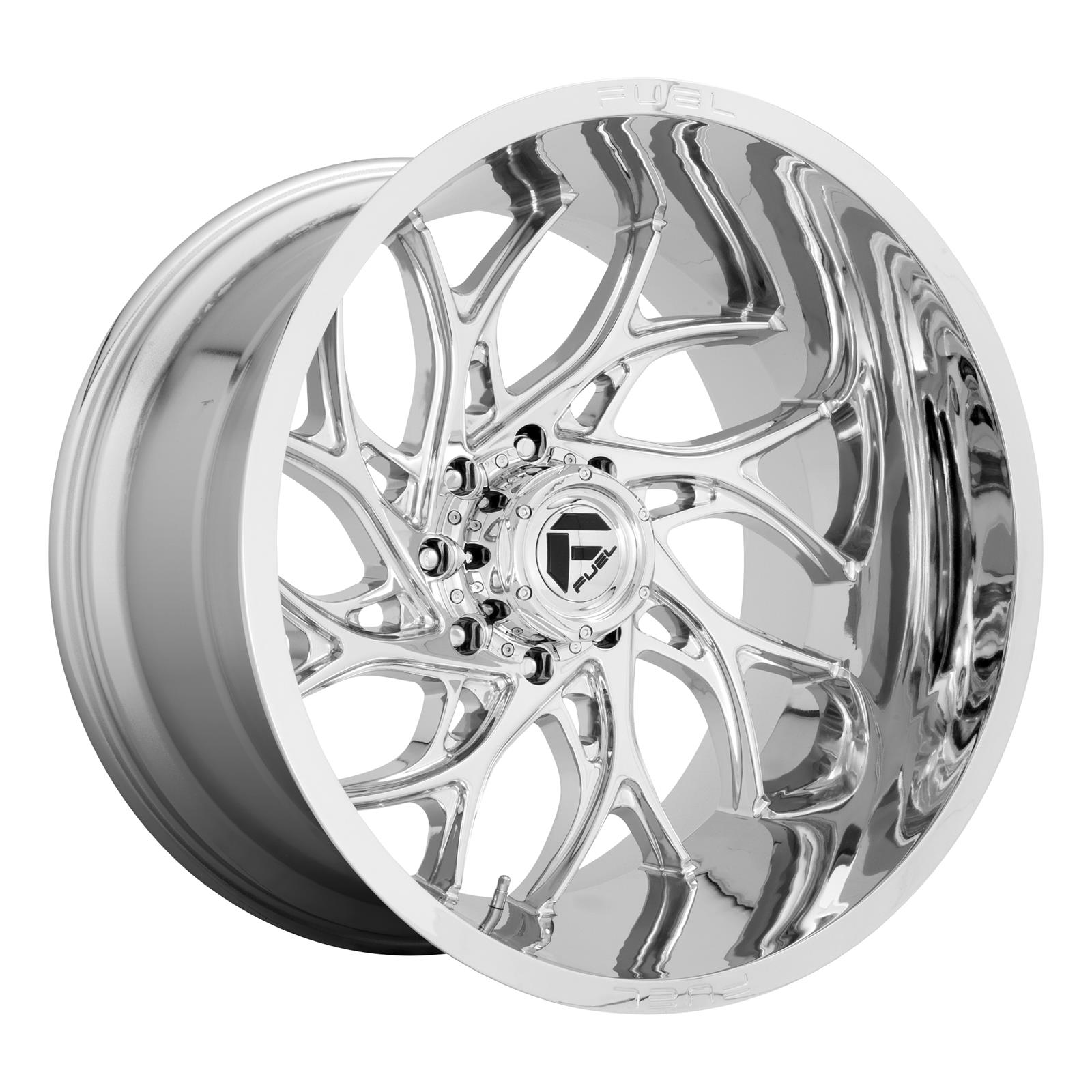 Fuel Off-Road Runner D740 Series Chrome Wheels 20x8.25 WHEEL, 20X8.25 8X210 CHR-PLATED 105MM