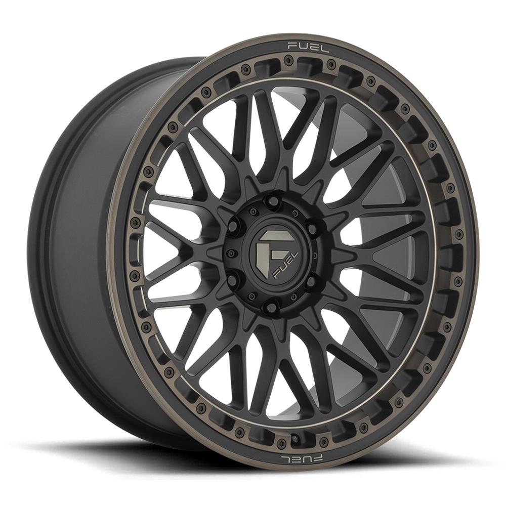 Fuel Off-Road Trigger D759 Matte Black Wheels with Double Dark Tint Accent 20x9 TRIGGER 20X9 6X135 87.1 MBD 01MM