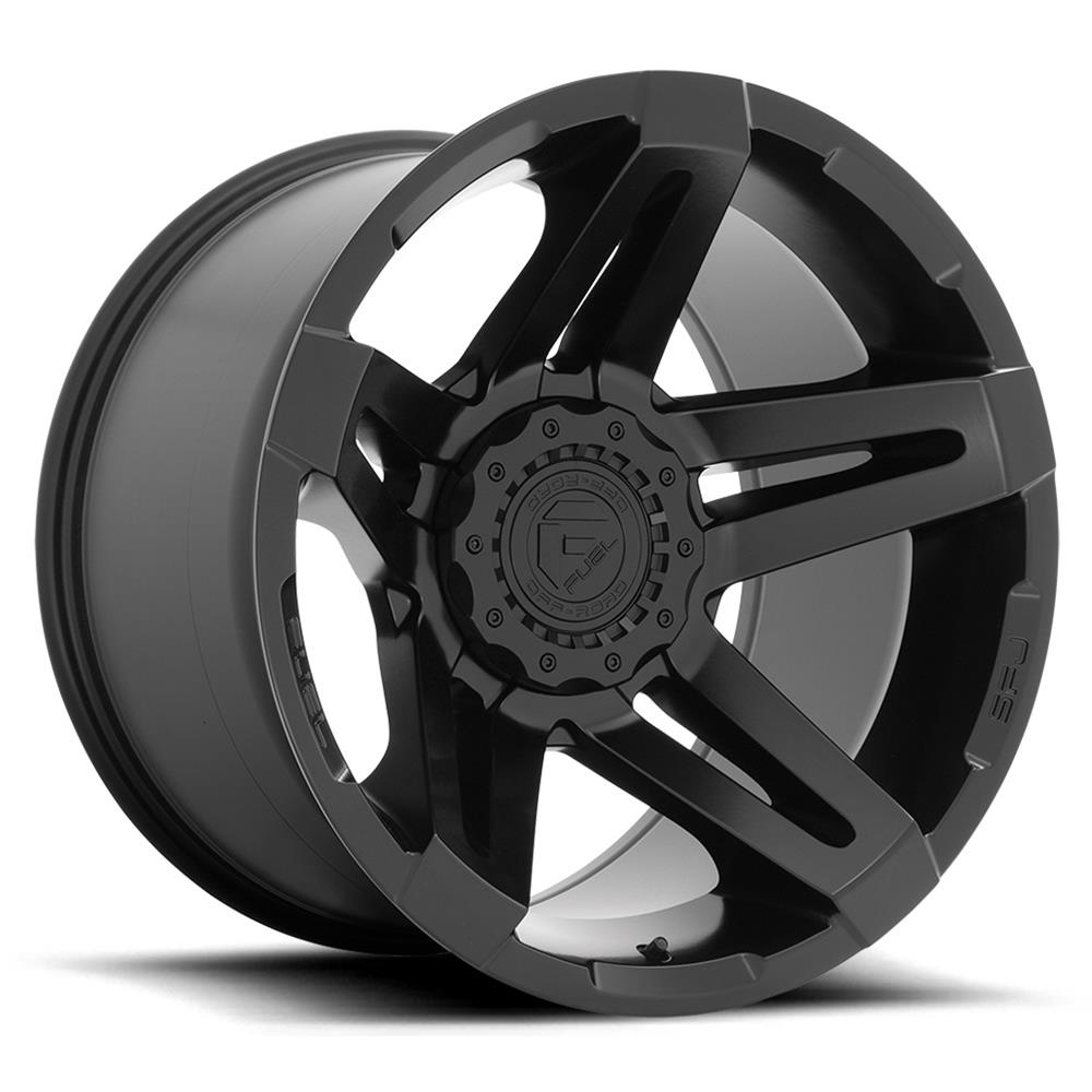 Fuel Off-Road SFJ D763 Matte Black Wheels 20x12 20X12 5X4.5/5.0 71.5 BD -44MM