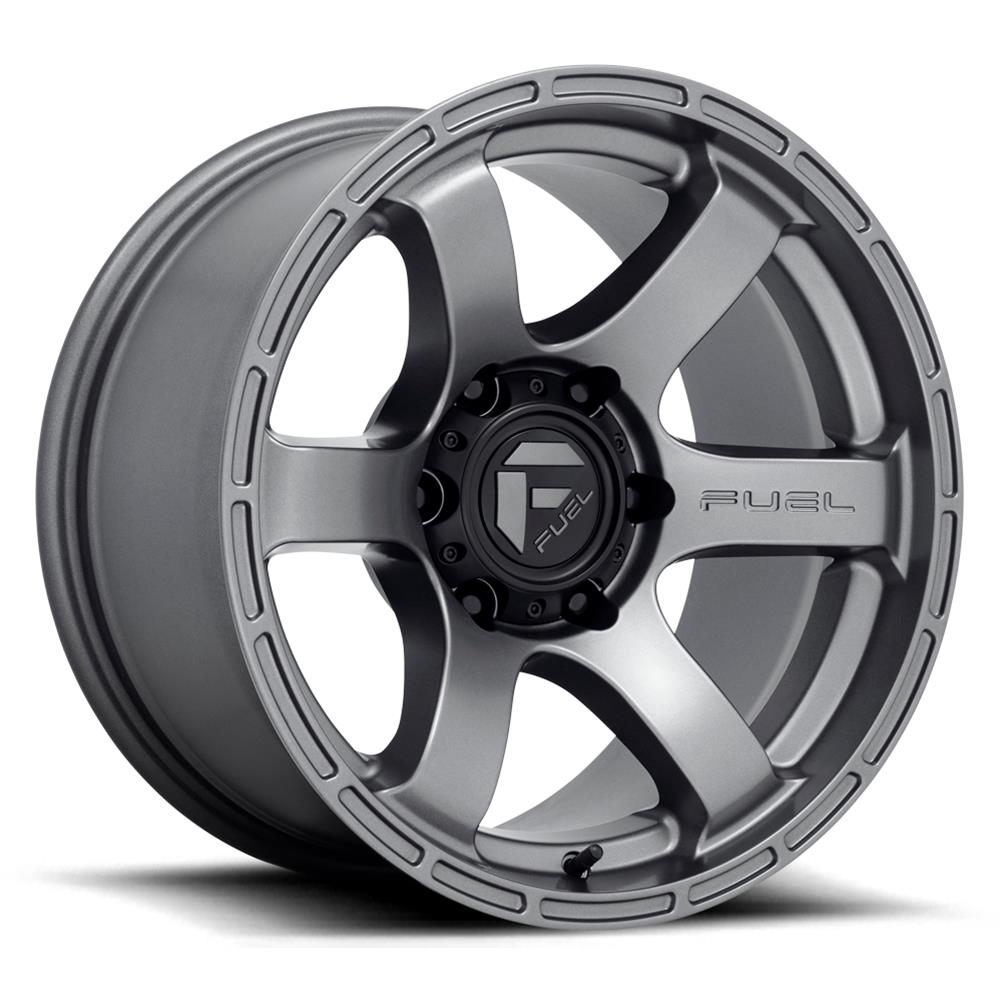 Fuel Off-Road Rush D767 Matte Gunmetal Wheels 17x9 RUSH 17X9 6X5.5 106.1 GD -12MM