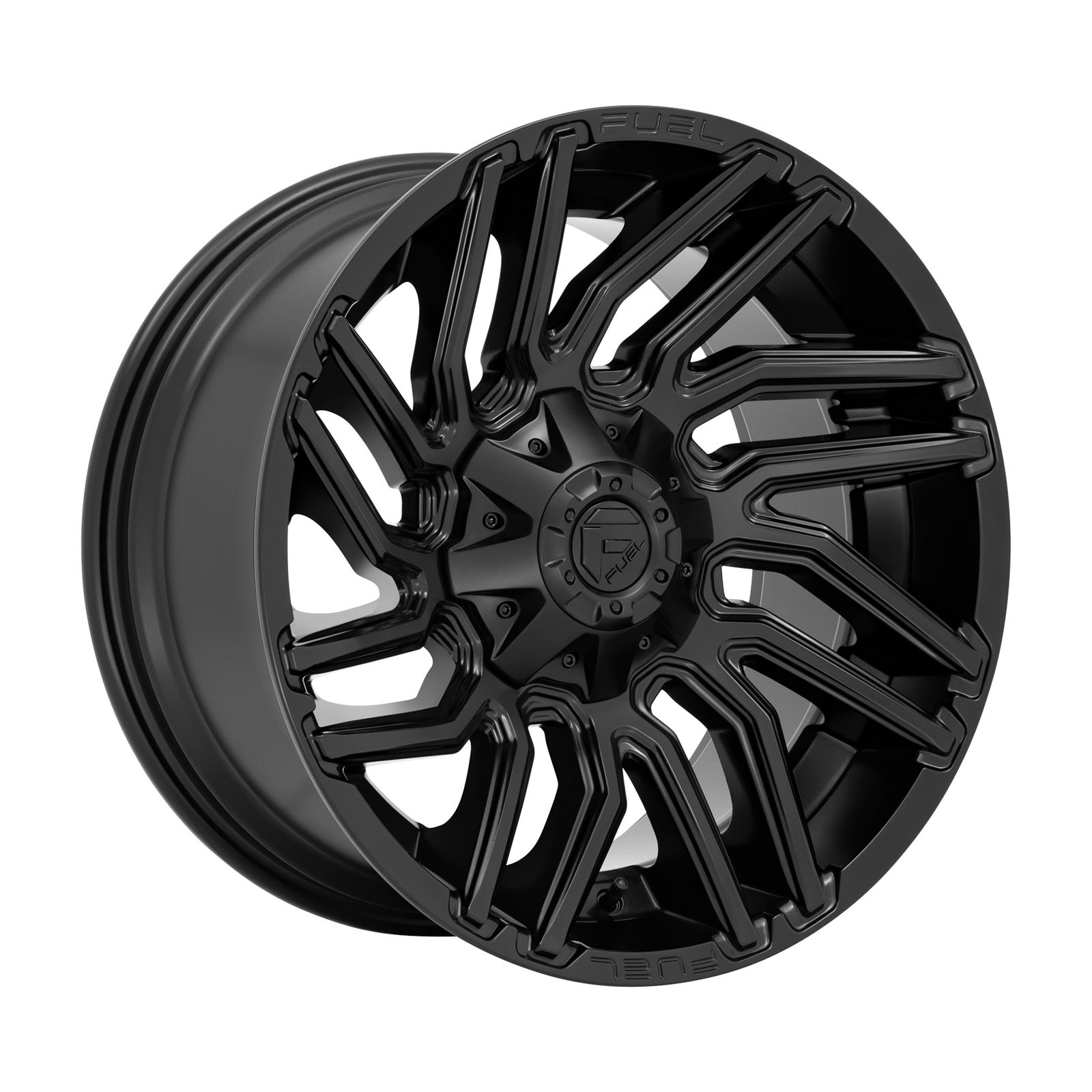 Fuel Off-Road Typhoon D775 Series Matte Black Wheels 20x9 WHEEL, 20X9 6X4.5/5.5 MT-BLK 01MM