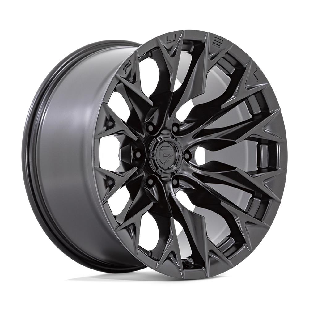 Fuel Off-Road Flame D804 Matte Black Wheels 20x10 20X10 5X5.0 BLK-OUT -18MM