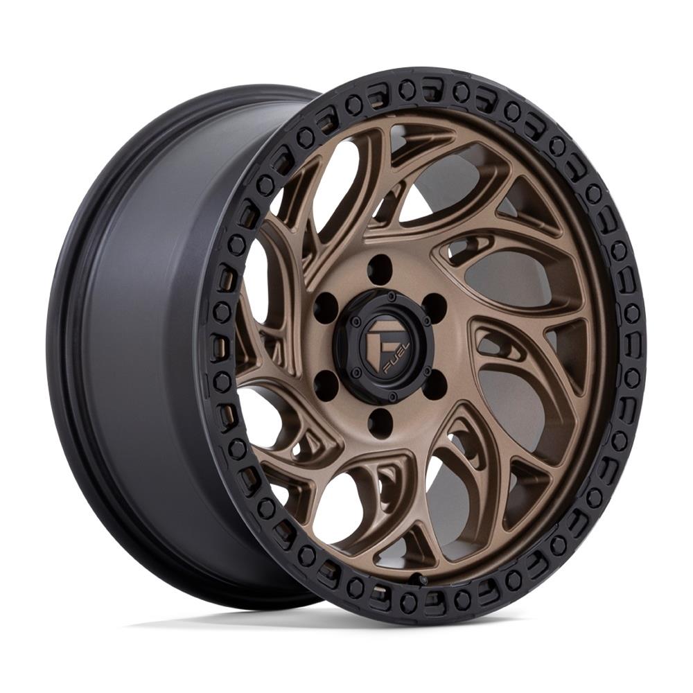 Fuel Off-Road Runner OR D841 Matte Bronze Wheels with Black Ring 18x9 18X9 6X5.5 BRNZ-BLK-RG 1MM