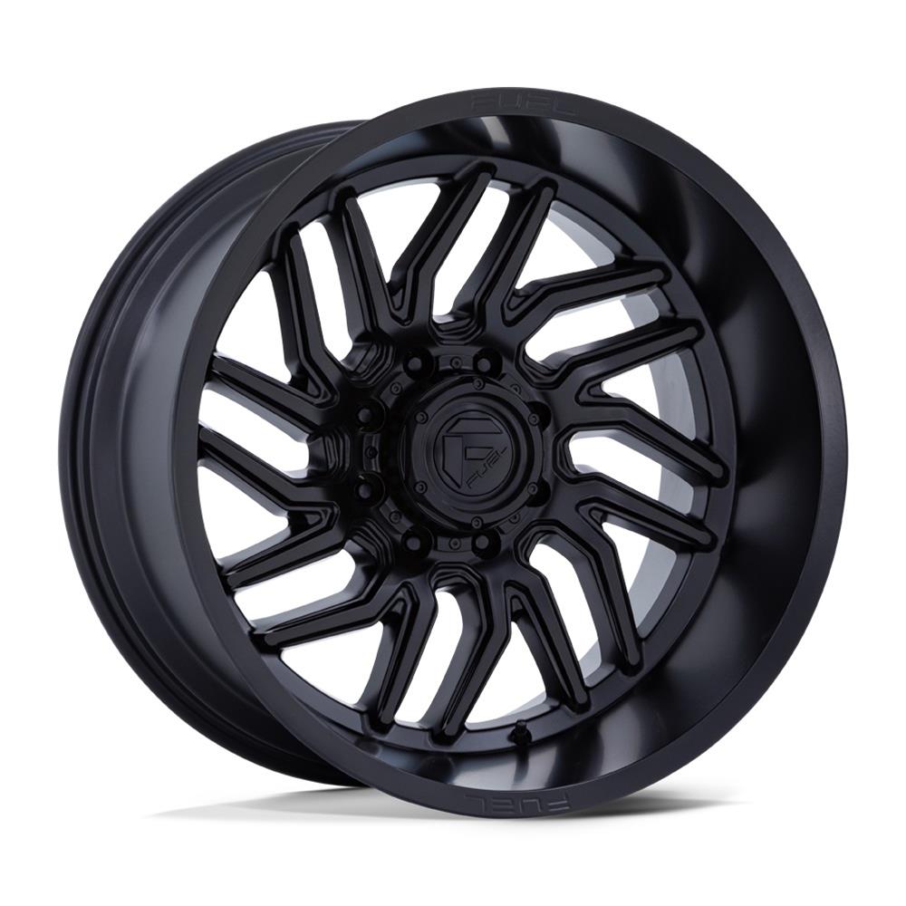Fuel Off-Road Hurricane D864 Blackout Wheels 20x9 20X9 8X6.5 BLK-OUT 1MM