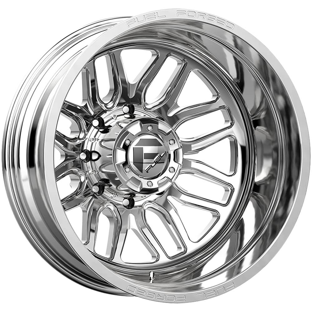 Fuel Off-Road FFC66 Polished Wheels 20x8.25 WHEEL, D66 20X8.25 10X225 POLISH -202MM